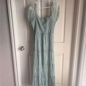 Chic Mint Green Maxi Dress